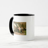 Auf verlassen Sie, 1883 Tasse (Vorderseite Links)