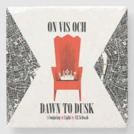 Auf Vis Och MarmorUntersetzer Steinuntersetzer