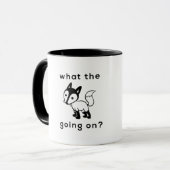 Auf was der Fuchs, der geht? Kaffeetasse (Vorderseite Links)