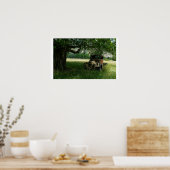 Auf Weide aussetzen Poster (Küche)