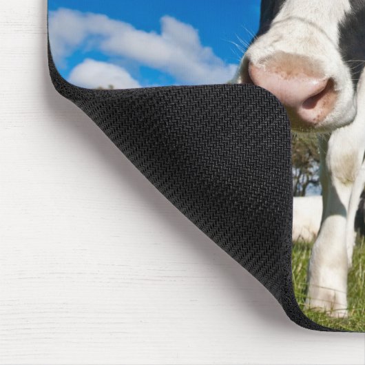 Auf Weide fütternd Kühe 2 Mousepad (Ecke)