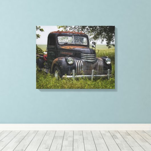 auf Weide Leinwanddruck (Insitu (Holzboden))