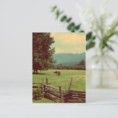 Auf Weide Postkarte (Stehend Vorderseite)