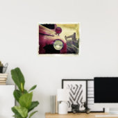 Auf Weideplakat Poster (Heimbüro)