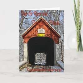 Auf Weihnachten gehen wir zur Weihnachtskarte