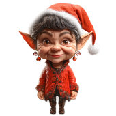 Auf! Weihnachts-Elf-Wrapping-Papier Geschenkpapier