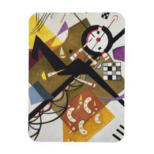 Auf Weiß II, 1923 Magnet