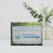 Auf welche Weise? Postkarte (Stehend Vorderseite)