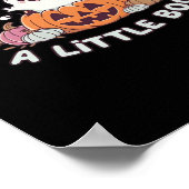 Auf wenig Boo zu warten Poster (Ecke)