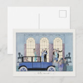 Auf Wiedersehen (1920) Postkarte (Vorne/Hinten)