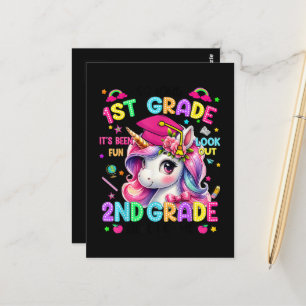 Auf Wiedersehen 1. Klasse 2. Klasse ich komme Postkarte