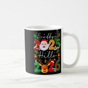Auf Wiedersehen 2025 Hallo 2026 Frohes Silvester C Kaffeetasse