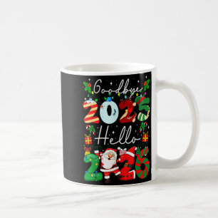 Auf Wiedersehen 2025 Hallo 2026 Frohes Silvester C Kaffeetasse