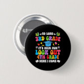 Auf Wiedersehen 3. Klasse Abschluss 4. Klasse ich  Button (Vorne & Hinten)