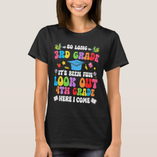 Auf Wiedersehen 3. Klasse Abschluss 4. Klasse ich T-Shirt