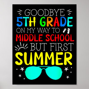 Auf Wiedersehen 5. Klasse Abschluss zur Orientieru Poster