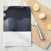 "Auf Wiedersehen des Jahres" Geschirrtuch (Viertel Falte)