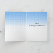 Auf Wiedersehen die vergangene RetroLady Flippin t Karte (Innenseite)