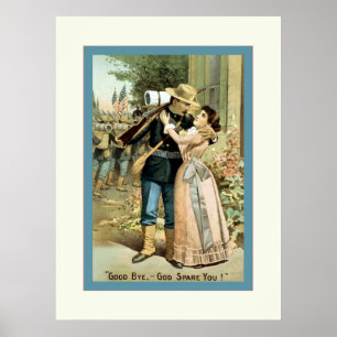 Auf Wiedersehen! - Ersparen Sie sich!~Vintager Ziv Poster