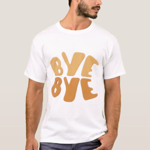 Auf Wiedersehen Fette Schrift typografie Design. T-Shirt
