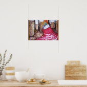 Auf Wiedersehen, grausame Welt Poster (Küche)