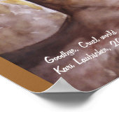 Auf Wiedersehen, grausame Welt Poster (Ecke)