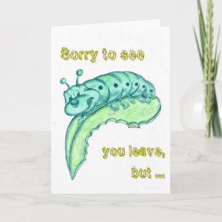 Auf Wiedersehen Karte/Glückwunsch-Karte Karte