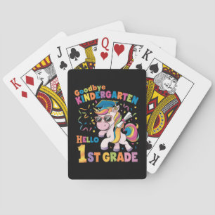 Auf Wiedersehen Kindergarten Hallo 1. Klasse Einho Spielkarten