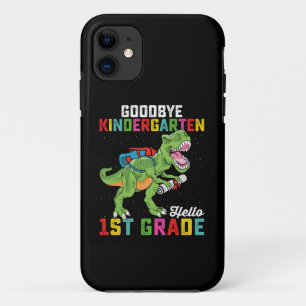 Auf Wiedersehen Kindergarten Hallo 1. Klasse T Rex Case-Mate iPhone Hülle