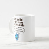 "Auf Wiedersehen"-Kreationisten - Kaffeetasse (Vorderseite Links)