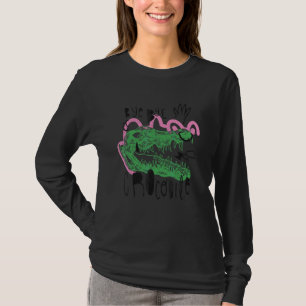 Auf Wiedersehen Krokodil Kunst T-Shirt