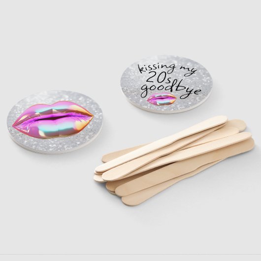 Auf Wiedersehen küssen Fächer (Non-assembled)