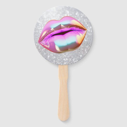 Auf Wiedersehen küssen Fächer (Vorderseite)