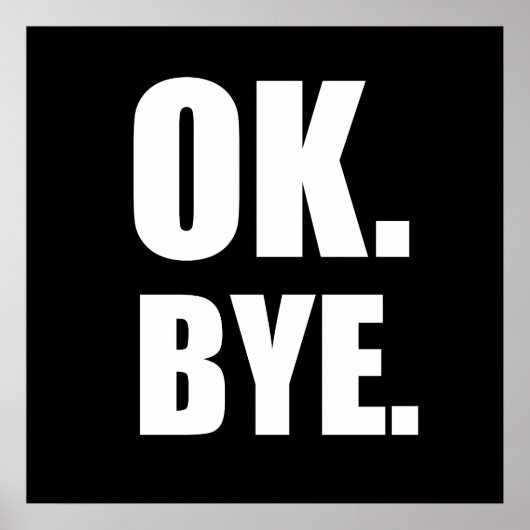 Auf Wiedersehen Poster (Vorne)