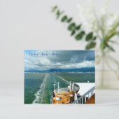 "Auf Wiedersehen" Puerto Vallarta.... Postkarte (Stehend Vorderseite)