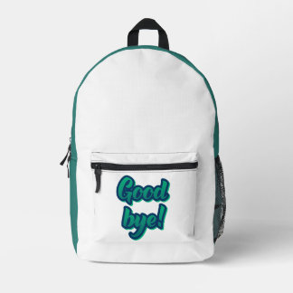 Auf Wiedersehen Rucksack 