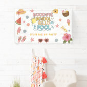 Auf Wiedersehen Schule Hallo Pool Banner (Insitu)