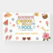 Auf Wiedersehen Schule Hallo Pool Banner (Horizontal)