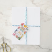 Auf Wiedersehen Schule Hallo Pool Geschenkanhänger (Mit Garn)