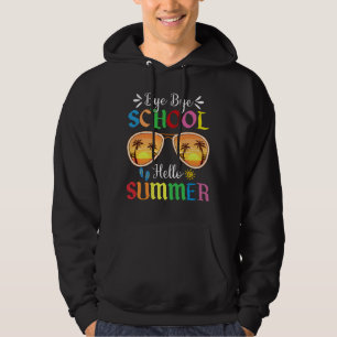 Auf Wiedersehen Schule Sommer Hoodie