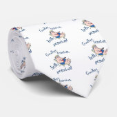 AUF WIEDERSEHEN SPANNUNG, HALLO PENSION! KRAWATTE (Gerollt)