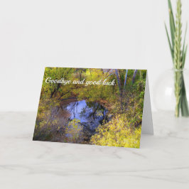 Auf Wiedersehen und Viel Glück auf Doctor Card Feiertagskarte