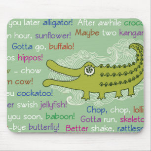 Auf Wiedersehen und Viel Glück von Group, Alligat Mousepad
