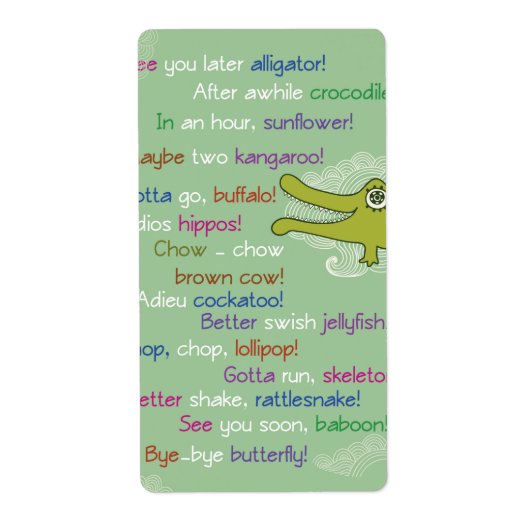 Auf Wiedersehen und Viel Glück von Group, Alligato (Vorne)