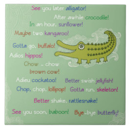 Auf Wiedersehen und Viel Glück von Group, Alligato Fliese