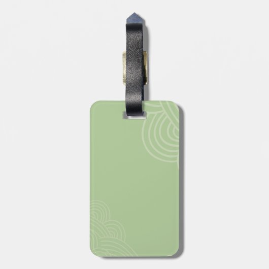 Auf Wiedersehen und Viel Glück von Group, Alligato Gepäckanhänger (Rückseite vertikal)