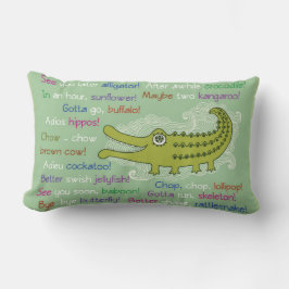 Auf Wiedersehen und Viel Glück von Group, Alligato Lendenkissen