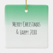 Auf Wiedersehen von 2020 TP, Facemask und Sanitize Keramikornament (Rückseite)