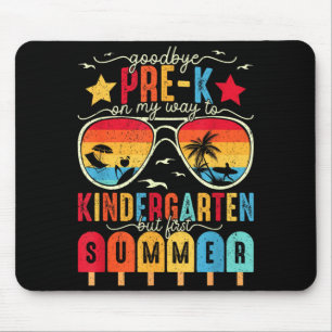 Auf Wiedersehen Vorkindergarten-Abschluss Kinderga Mousepad