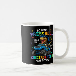 Auf Wiedersehen Vorschulabschluss Cl 2025 Dinosaur Kaffeetasse